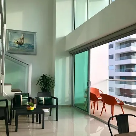 Lujoso Y Encantador Apartamento En * Cartagena